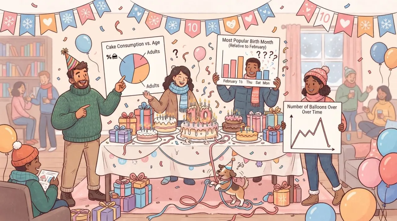 February 10 birthday statistics calendar image