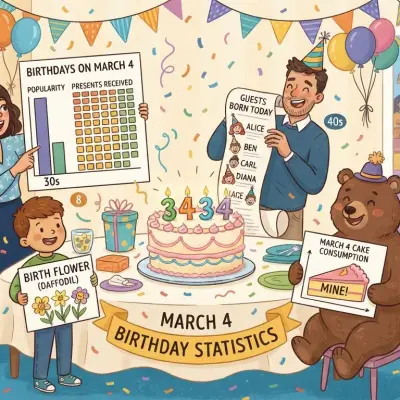 March 4 Birthday Statistics