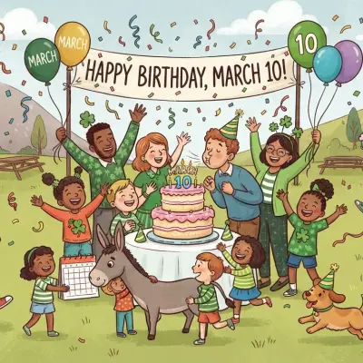 March 10 Birthday Statistics