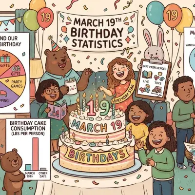 March 19 Birthday Statistics