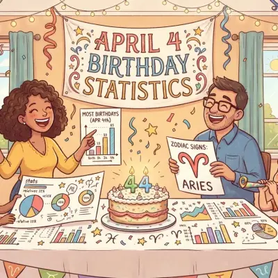April 4 Birthday Statistics