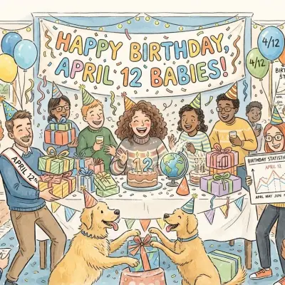 April 12 Birthday Statistics