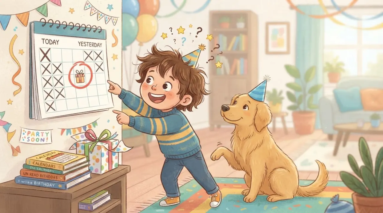 How Many Days Until My Birthday? illustration