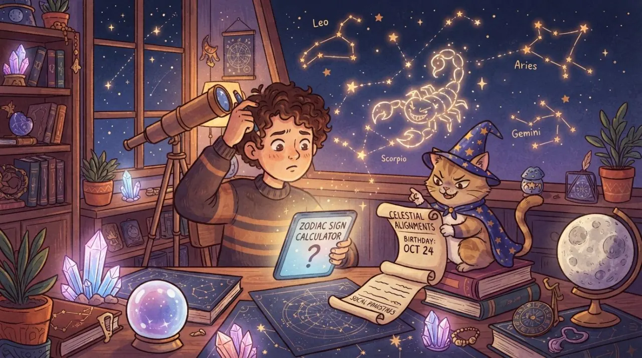 What Is My Zodiac Sign? illustration