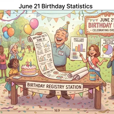 June 21 Birthday Statistics