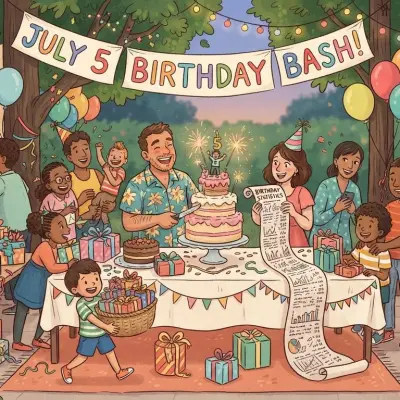 July 5 Birthday Statistics