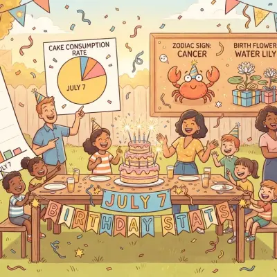 July 7 Birthday Statistics