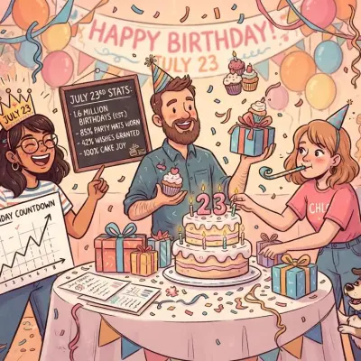 July 23 Birthday Statistics