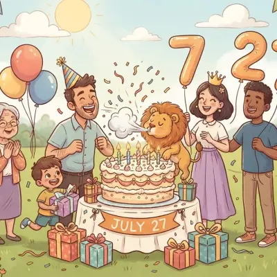 July 27 Birthday Statistics