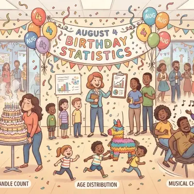 August 4 Birthday Statistics