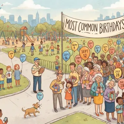 Most Common Birthdays