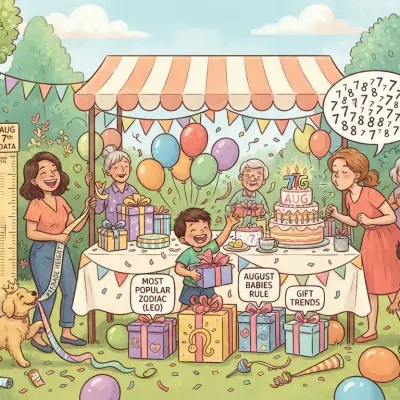 August 7 Birthday Statistics