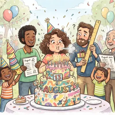 August 13 Birthday Statistics