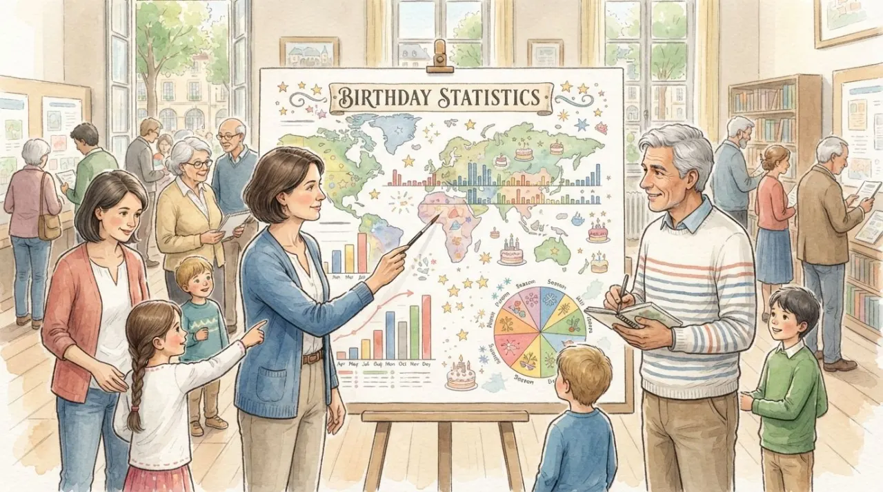 Rarest Birthdays colorful birthday guide image
