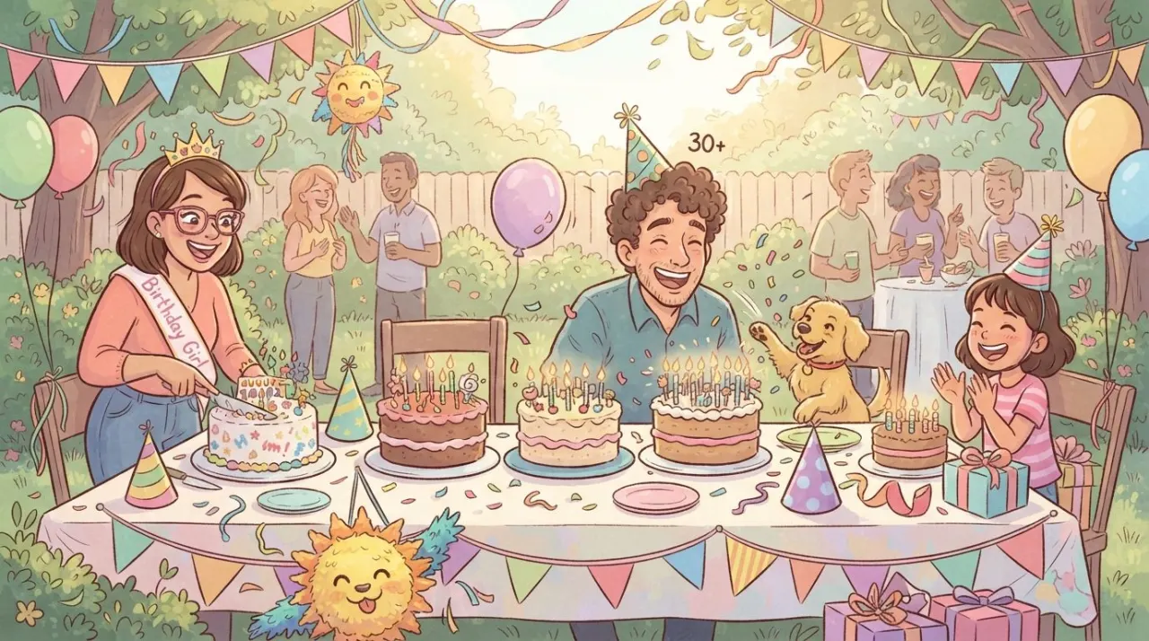 August 16 birthday statistics calendar image