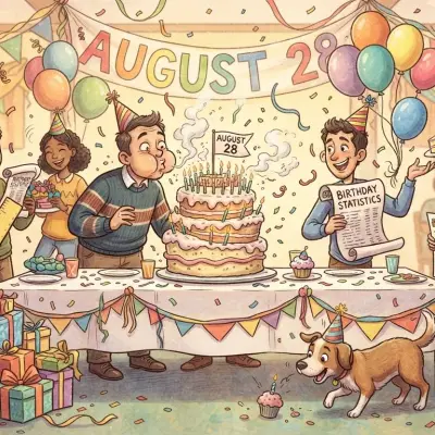 August 28 Birthday Statistics
