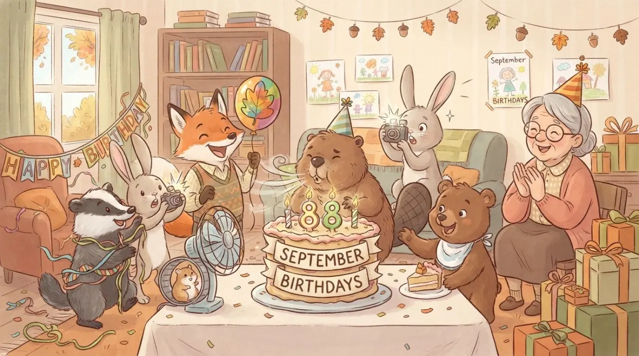 September 8 birthday statistics calendar image