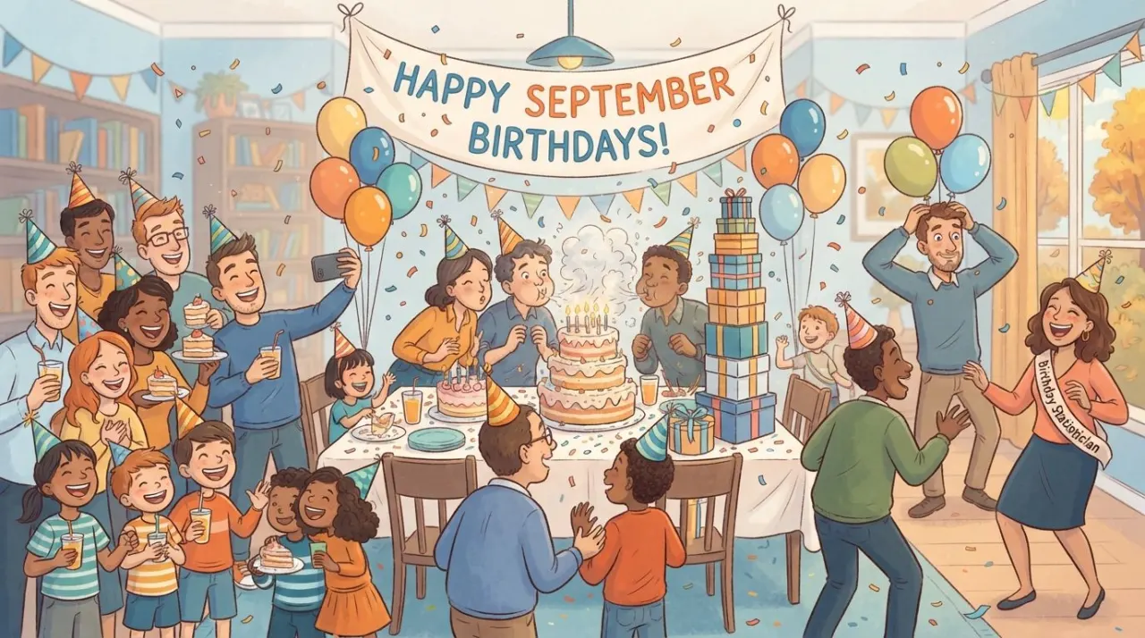 September 11 birthday statistics calendar image