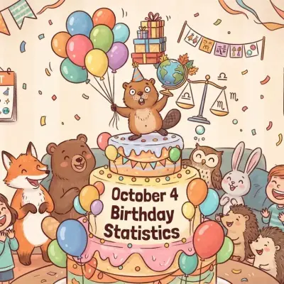 October 4 Birthday Statistics