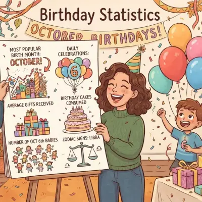 October 6 Birthday Statistics
