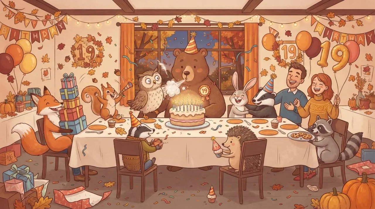 October 19 birthday statistics calendar image