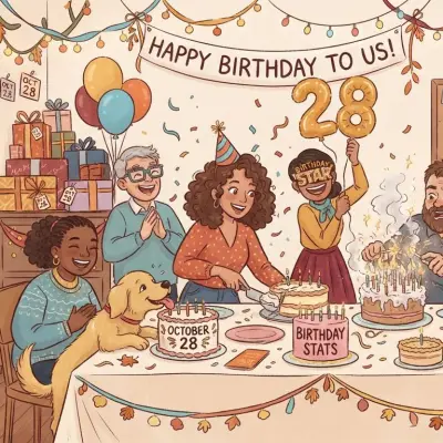 October 28 Birthday Statistics