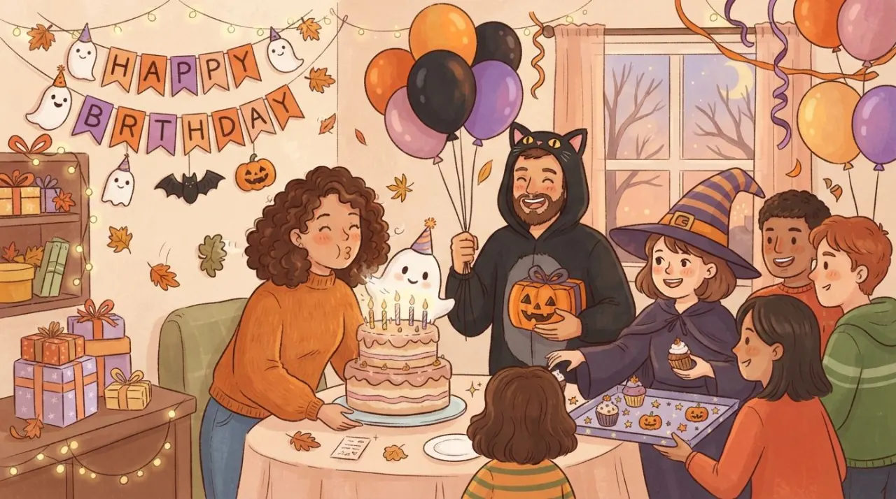 October 31 birthday statistics calendar image
