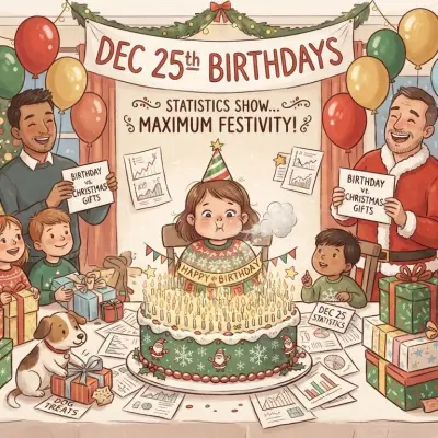 December 25 Birthday Statistics