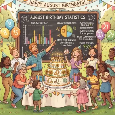 August Birthday Statistics