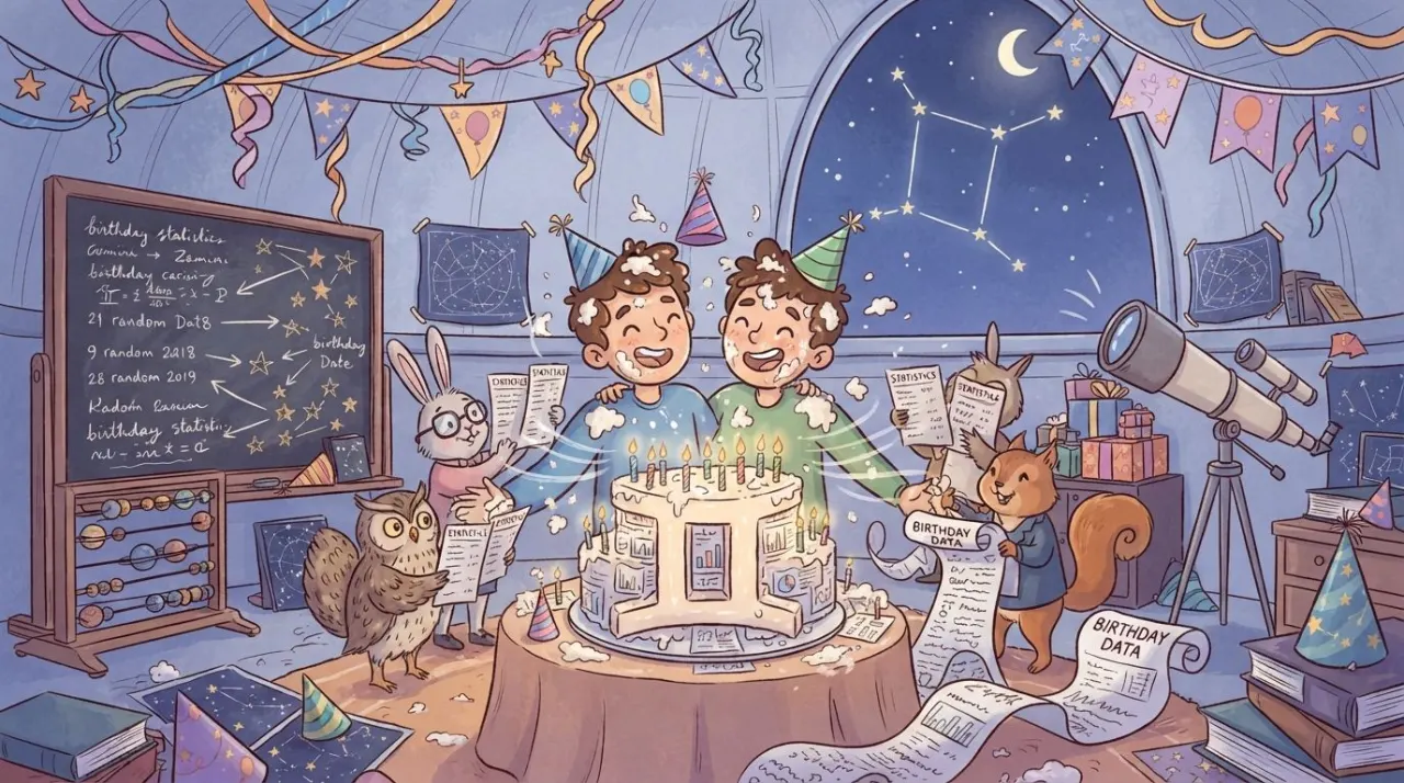 Gemini Birthdays: Dates, Traits & Symbols illustration