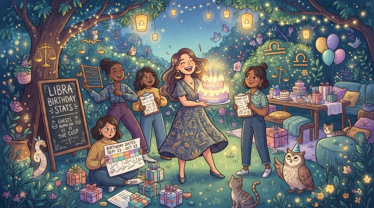Libra Birthdays: Dates, Traits & Symbols illustration