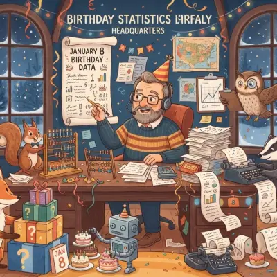 January 8 Birthday Statistics