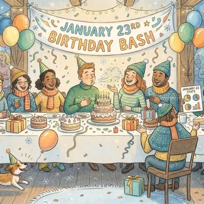 January 23 Birthday Statistics