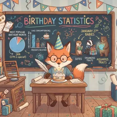 January 27 Birthday Statistics