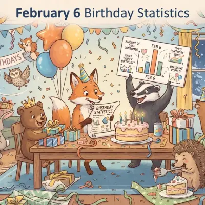 February 6 Birthday Statistics